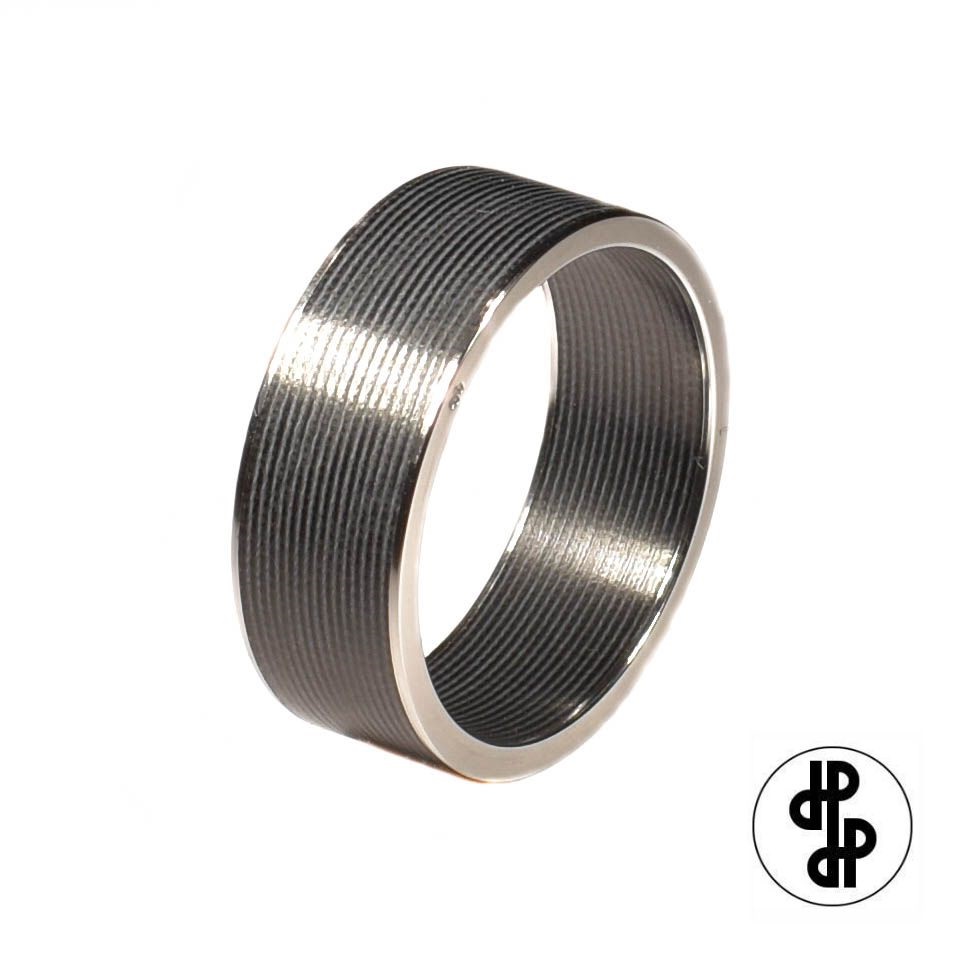 Milageto 50er Set Holzringe Für Frauen - Natürliche Holzmuster Ringe 17mm